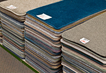 Mats and rugs, binding and edging